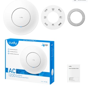 Punct de acces Wi-Fi Cudy AP1200 exterior exterior/interior AC1200 alb, - Img 5
