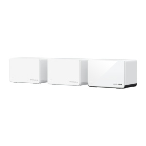 Router Mesh Halo H85X 3-pack, 2402 Mbps on 5 GHz, 574 Mbps on 2.4 GHzH85X, protocol mesh 802.11k/v/r, Wi-Fi 6: IEEE 802.11ax/ac/n/a 5 GHz, IEEE 802.11ax/n/b/g 2.4 GHz