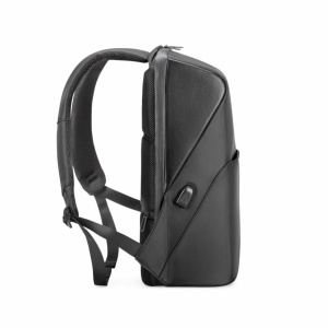 Rucsac notebook Serioux, SMART TRAVEL ST9590, dimensiuni 31 x 16 x 46 cm, rezistent la apa, compartimente multiple, compartiment separat pentru notebook: max. 15.6", bretele ajustabile, port de încărcare USB, buzunar ascuns la spate, material poliester - Img 3