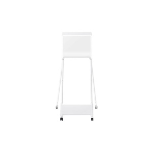 Stand mobil de podea Samsung, compatibil Samsung Flip 55", rotatie 90°, VESA 400x400, dimensiuni 835x1631.1x850.6mm, alb, garantie 3 ani