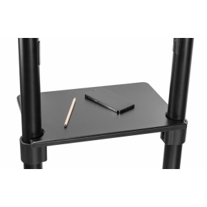 Stand TV mobil Serioux TV11-46TW, dimensiuni: 920x702x1595mm, compatibilitate dimensiune ecran: 37"-70", compatibil VESA: 200x200, 400x200, 300x300, 600x200, 350x350, 400x400, 600x400, greutate maximă suportata TV: 70 kg, interval de înclinare: 0° sau - Img 4
