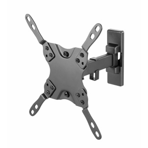 Suport de perete Akai cu inclinatie +5/-12°, diagonala display 13"-42", VESA min. 75x75, VESA max. 200x200, suporta pana la 20kg, distanta fata de perete max 190mm, negru - Img 2