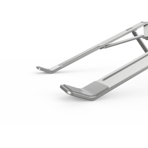 Suport laptop Serioux, SRXNCPU2, material aluminiu, dimensiune deschisă: 190x250x4mm,dimensiune pliată: 60 x 250 x 4mm, grosime: 4mm, greutate: 180g, dimensiune compatibilă: până la 15.6 ", culoare argintiu, 4 unghiuri ajustabile - Img 9