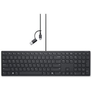 Tastatura DELL KB525C, USB, Negru