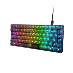 Tastatura Gaming Lenovo Legion K510 Mini Pro, Numar taste: 84, Interfata tastatura: USB, Tastatura iluminata: RGB, Culoare: Negru, Tehnologie: Cu fir, Kit: Nu, Continut pachet: 1 x Keycap Puller, 1 x Tastatura Gaming; Altele: Anti-Ghosting, Lungime cablu - Img 2
