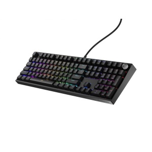 Tastatura gaming mecanica cu fir Genesis Thor 404 , iluminare RGB, switch-uri Peach, 107 taste, 11 butoane multimedia, negru - Img 9