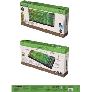 Tastatura mecanica gaming BlackWidow V4 X (Green Switch) - Minecraft Edition , layout US, taste ABS, layout US, cu 6 butoane customizabile, negru - Img 4