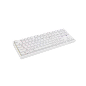 Tastatura Mecanica Gaming GENESIS Thor 404 TKL, RGB, USB, Alb