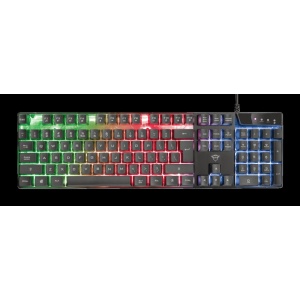 Tastatura Trust GXT 835 Azor, gaming, neagra