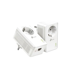 TP-Link Kit Powerline Gigabit Passthrough, HomePlug AV2,IEEE 1901, IEEE 802.3, IEEE 802.3u, IEEE 802.3ab, Gigabit Ethernet Port, Aria de acoperire: 300M, CONTINUT PACHET 2X adaptoare powerline ethernet, viteze mari de transfer de date, de până la 1000