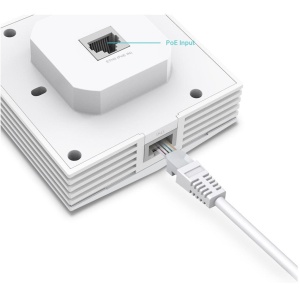 TP-Link Wireless Access Point EAP650-WALL, AX3000 Wireless Dual Band Indoor, 1× 10/100/1000 Mbps Ethernet Port, 1× 10/100/1000 Mbps Ethernet Port, Alimentator: 802.3af/at PoE, 2X antene interne, 5 GHz: Up to 2402 Mbps, 2.4 GHz: Up to 574 Mbps. - Img 4