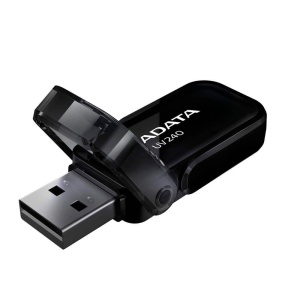 USB 64GB ADATA AUV240-64G-RBK - Img 1