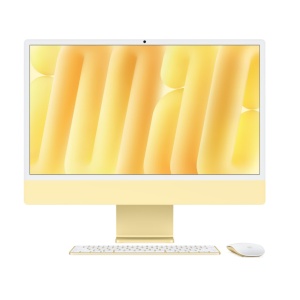 Apple iMAC 24" Retina 4.5k/ Apple M4 (CPU 10-core, GPU 10-core, Neural Engine16-core)/32GB/1TB - Yellow - INT KB (2024)