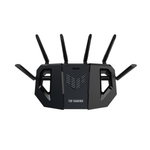 ASUS TUF Gaming BE6500 (TUF-BE6500). WAN connection type: RJ-45. Wi-Fi band: Dual-band (2.4 GHz / 5 GHz), Top Wi-Fi standard: Wi-Fi 7 (802.11be), WLAN data transfer rate (max): 6500 Mbit/s. Ethernet LAN interface type: 2.5 Gigabit Ethernet, VPN support: