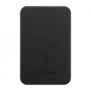 Baterie externa Baseus Magnetic Mini Wireless, 5000mAh, max 20W pe cablu, 1 x USB Type-C output/input, incarcare wireless 15W, include cablu USB Type-C la USB Type-C 30cm, negru - Img 3