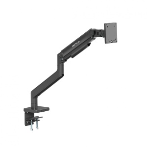 Brat monitor Serioux, tehnologie arc, compatiibilate ecran 17"-49", greutate maxima suportata (per ecran) 2~20kg ,VESA:75x75,100x100, interval inclinare +50°~-20°, interval pivotare +90°~-90° - Img 2