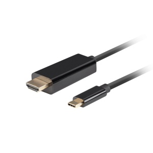Cablu USB-C(M) HDMI(M) 1 m 4K 60Hz negru