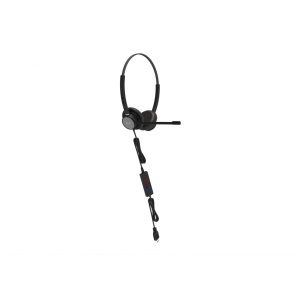 Casti cu fir call center Tellur Voice 320, binaural, USB, negru - Img 2
