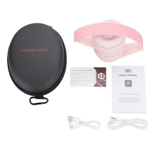 Casti pentru copii wireless PowerLocus P1 roz - Img 4