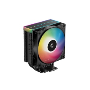 Cooler Procesor DEEPCOOL AG400 ARGB V2 NEGRU, marime heatsink 120x92x150mm, un ventilator ARGB, viteza ventilator 500-2100 RPM +/- 10%, Airflow: 75.89 CFM, Suport AMD: AM4/AM5, suport INTEL: LGA 1700/1200/1151/1150/1155, nivel de zgomot: 31.6 dBA