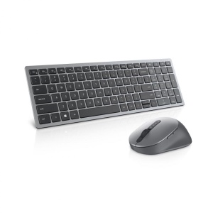 Dell Keyboard and mouse set KM7120W, Wireless, 2.4 GHz, Bluetooth 5.0, Buttons Qty: 7, Numeric Keypad, Hot Keys Function: Multimedia, Search, Home page, Volume - and +, System lock, Print screen, Movement Resolution: 1600 dpi, Supported Battery Type: AA - Img 7