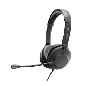 HEADSET AXTEL ONE UC35 STEREO HD AXH-ONE , Corded, Plug&Play USB / 3.5mm Jack Headset Conectivity USB-A, USB-C; Jack / with STEREO HD . Speaker Size has 40 mm / Passive noise reduction : STRONG / Vegan Leather - Img 4