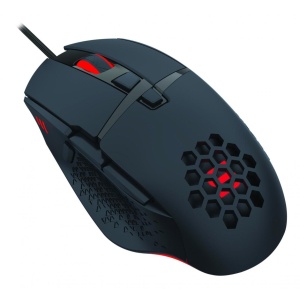 Kit Gaming Serioux Tobis 3 in 1, Tastatura de gaming, 104 taste, 7 taste Anti-ghosting, design slim, iluminare rainbow, structura metalica + taste negre, suport telefon, cablu USB 1.5M PVC, plug and play; Mouse gaming, senzor Sunplus 192, 1000-6400 DPI, - Img 5