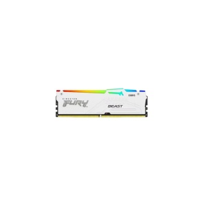 Memorie RAM Kingston DDR5 64GB 5600Mhz CL36 1.35V Dual Channel Kit Fury Beast White RGB EXPO