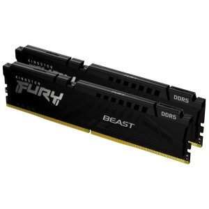 Memorie RAM Kingston FURY Beast, 64GB DDR5, 5600MHz, CL36