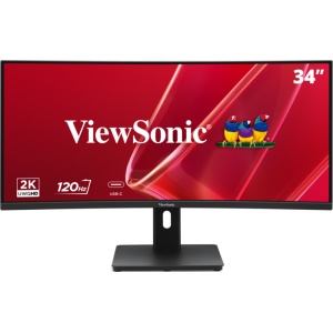 Monitor Consumer ViewSonic VA3420C-2, 34", 3440x1440 pixeli, Black, 2 ani Garantie