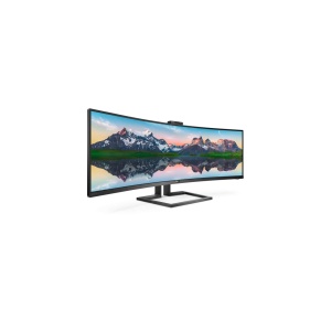 Monitor Philips 48.8" 499P9H/00, Curvature: 1800R, Diagonal (inch): 48.8, Diagonal (cm): 124, Aspect ratio: 32:9, Panel: VA, Resolution: 5120x1440, Refresh Rate: 70Hz, Response time GtG: 5ms, Brightness (max): 450 cd/m², Contrast (static) : 3000:1,