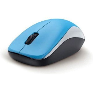 Mouse Genius NX-7000 wireless, PC sau NB, wireless, 2.4GHz, optic, 1200 dpi, butoane/scroll 3/1, albastru - Img 2