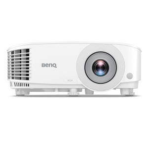 Proiector BenQ MX560, DLP, XGA 1024* 768, up to WUXGA 1920*1200, 4000 lumeni, 20.000:1, 4:3 nativ, 16:10/ 16:9 compatibil, lampa 6.000 ore/ 15.000 ore eco mode, zoom optic 1.1, boxa 10W, Security Bar, Kensington lock, 2* HDMI, 2*D-sub, USB type A, audio - Img 1