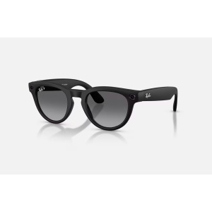 Ray-Ban Meta Headliner Gen 2 AI Glasses Matte Black/Polar Gradient Graphite RW4013 601ST3 50
