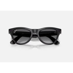 RayBan Meta SKYLER High Bridge Fit - Shinny Black - Graphite Gen2 - Img 5