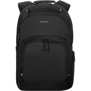 Rucsac laptop Targus Classic EcoSmart®, pentru laptopuri de 15.6", capacitate 20 litri, material poliester, dimensiuni: 31 x 17.5 x 47 cm, dimensiune compartiment laptop: 38.7 x 2.5 x 26.5 cm, greutate 0.88 kg, negru
