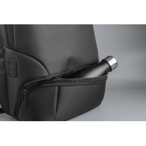 Rucsac notebook Serioux, SMART TRAVEL ST9588, dimensiuni: 32 x 19 x 46 cm, rezistent la apa, compartimente multiple, compartiment separat pentru notebook: max. 15.6", bretele ajustabile, port de încărcare USB, buzunar ascuns la spate, material poliester - Img 7