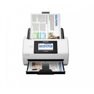 Scanner Epson DS-790WN, dimensiune A4, tip sheetfed, viteza scanare: 45ppm alb-negru si color, rezolutie optica 600x600dpi, ADF Single Pass 50 pagini, duplex, senzor CCD, Scan to Email, Scan to Email, Scan to FTP, Scan to Microsoft SharePoint®, Scan to