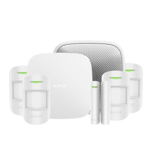 Sistem alarma wireless AJAX Home/Office (Tip A2 - HUB2(2G)), alb