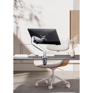 Suport monitor Serioux MM82-C012, tehnologie arc cu gaz, compatibilitate dimensiune ecran 17"-45", greutate maximă suportata: (per ecran): 1~16kg, greutate maximă suportata pentru ecran curbat (per ecran): 1 ~ 13 kg, VESA: 75x75, 100x100, inclinare: - Img 4