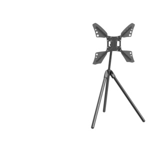 Suport tripod portabil de podea pentru TV Barkan, 13" - 83", VESA 600x400mm, Max 50kg, Negru - Img 1