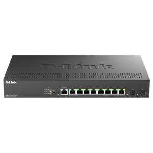 Switch D-Link DMS-1250-10SP , 8 porturi Gigabit, 2 porturi SFP+, Protocol 802.1D STP 802.1s MSTP 802.1w RSTP, rackabil
