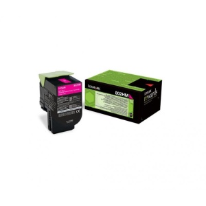 Toner Lexmark 80C2HM0, magenta, 3 k, CX410de , CX410de with 3year Onsite Service , CX410dte , CX410e , CX510de , CX510de Statoil ,CX510dhe , CX510dthe