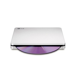 Unitate optica SuperMulti Ultra Slim HITACHI-LG, DVD+/-RW M-Disc Support, 8x DVD, 24x CD, extern, USB2.0, ultra slim, 145.5 mm x 136 mm x 15 mm, silver