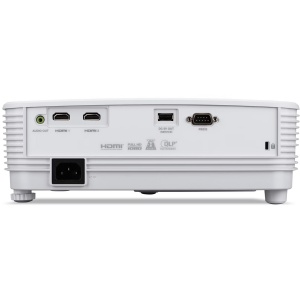 Videoproiector Acer X1526, FHD 1920*1080, up to WUXGA 1920*1200, 4.000 lumeni, 16:9/ 4:3, 13.000:1, diagonala maxima 300", distanta maxima de proiectie 10 m, boxa 3W, lampa 5.000/ 20.000 ore, 29-33 dB, 2.4 kg, 2 *HDMI, PC audio out, DC Out (5V/1.5A, USB - Img 2