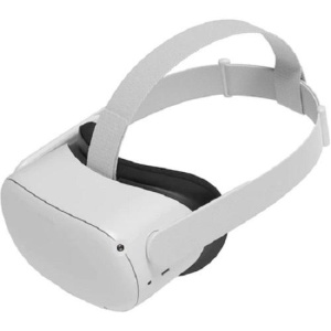 VR Headset Oculus Quest 2 256GB,Resolution: 1832 x 1920, Refresh rate: 72 Hz, compatible device: Desktop PC, interface: 1x USB-C, Colour: white, Package contents: 1 x Charging Cable 1 x VR Glasses 2 x Controller 2 x AA Battery 1 x Power Adapter 1 x - Img 1