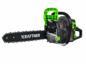 Drujba pe benzina 8.3cp, 58cc, 11.000rpm, 400mm, ungere automata, maner anti-vibratii, pornire easy-start, KRAFTNER KF-8800