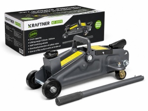 Cric hidraulic 2t tone, tip crocodil 135-300mm, roti transport viratoare KRAFTNER KF-4927
