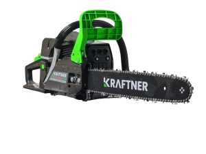 Drujba pe benzina 8.3cp, 58cc, 11.000rpm, 400mm, ungere automata, maner anti-vibratii, pornire easy-start, KRAFTNER KF-8800 - Img 2
