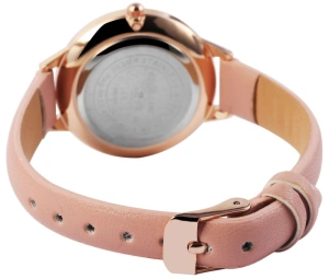 Cataramă clasică rose gold și capac din oțel inoxidabil ceas Excellanc 
